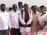प्रजासत्ताक दिनानिमित्त गोंडराजे किल्ल्यावर उपनगराध्यक्षांच्या हस्ते ध्वजारोहण