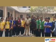 #Ballarpur • पोलीस रेझींग डे निमित्त बल्लारपूर पोलीस स्टेशनतर्फे विद्यार्थ्यासाठी जनजागृती उपक्रम