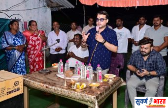 • आलापल्लीत बंगाली नववर्षानिमित्त ‘कृष्णपूजा’ उत्साहात • राजे अम्ब्रीशराव महाराजांची उपस्थिती