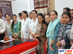 • राजुरा उपजिल्हा रुग्णालयातील कंत्राटी कामगारांचा एल्गार; वेतनासाठी १ मे पासून ‘कामबंद’चा इशारा • प्रशासनाच्या आडमुठेपणामुळे कामगारांवर उपासमारीची वेळ; रोहन कळसकर यांचा कडक इशारा