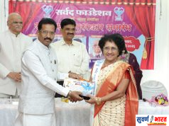 चामोर्शीच्या प्रा. सुनंदा पाटील यांना सर्वद फौंडेशनचा स्टार साहित्यिक पुरस्कार प्राप्त