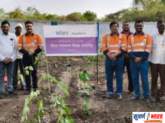 #Chandrapur #ghugus #नकोडा • नकोडा येथे अदानी फॉउंडेशन मार्फत जागतिक पर्यावरण दिन उत्साहात साजरा