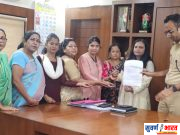 • चंद्रपुरात शाळा-महाविद्यालयांत मुलींसाठी तक्रारपेटी बसविण्याची मागणी •भाजप महिला आघाडीचे जिल्हा पोलीस अधीक्षकांकडे निवेदन