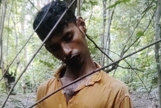 बल्लारपुरात अज्ञात युवकाची गळफास घेऊन आत्महत्या; मार्गावरील स्लज गार्डन परिसरातील घटना